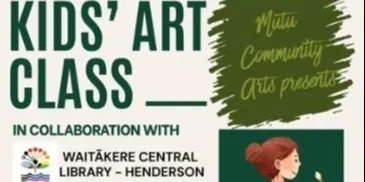 KIDS ART CLASS on Saturdays @ Henderson Library