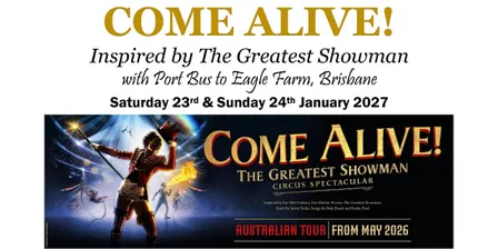 Under the Big Top: COME ALIVE! Brisbane Escape!