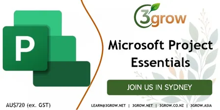 Microsoft Project Essentials, 2-Day Training Course in Sydney