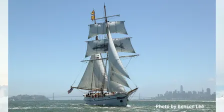 SF Bay Sail on brigantine Matthew Turner 10/17/26