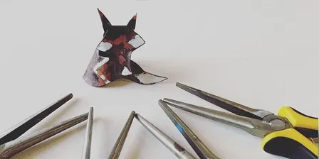 Metalwork 101: Make a Enamel Copper Fox with Gordon