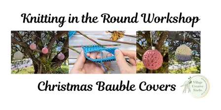 Knit a Christmas Bauble Cozy