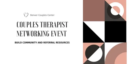 Couples Therapist Networking Event 11/13