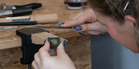 Sand casting workshop with Dead Poets Co. | Silver-smithing in Port Kembla