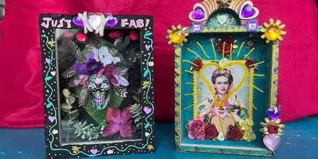 Spooky Miniature Dioramas with Fran