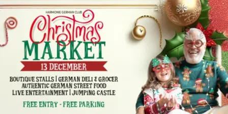 The Harmonie German Club's German Christmas Markets 2026