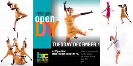 Open Day & Onsite Tour - Tuesday 1 December, 4.30pm - Enrol for 2027