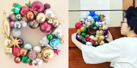 Festive Bauble Wreaths with Robyn