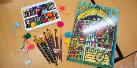 Art therapy workshop with artist Becky Louise - Friday 16 October 2026
