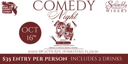 Comedy Night at Schnebly Winery