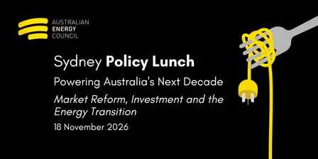 Australian Energy Council - Sydney Luncheon