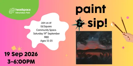 Youth Paint and Sip
