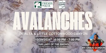 Avalanches of Alta & Little Cottonwood Canyon