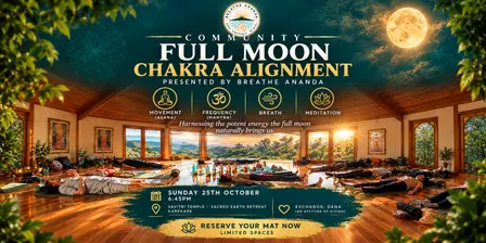 🌕Community Full Moon Chakra Alignment