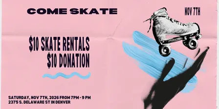 Denver Roller Derby November Skate-A-Thon and Open Skate 2026