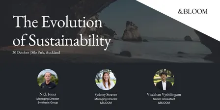 The Evolution of Sustainability