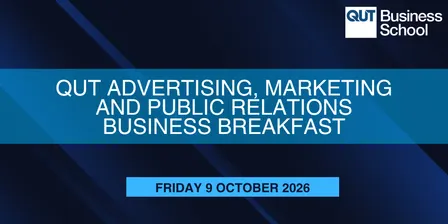 QUT AMPR Business Breakfast - 9 October