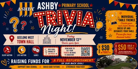 Ashby PS - Trivia Night