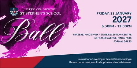 St Stephen's School Carramar Year 12 Ball 2027