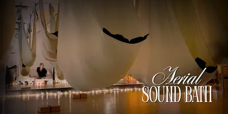 Aerial Sound Bath – Float into Deep Peace, 7pm session, November