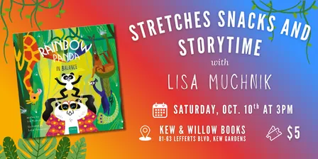 Stretches, Snacks, and Storytime with Lisa Muchnik