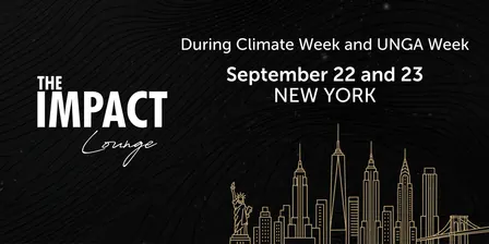 The Impact Lounge during Climate/UNGA Week 2026