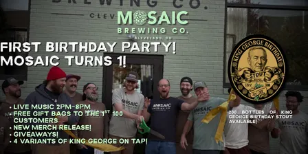 MOSAIC TURNS 1!