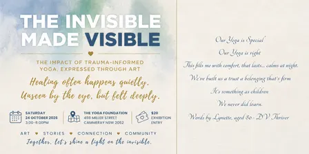 Art Exhibition | The Invisible Made Visible