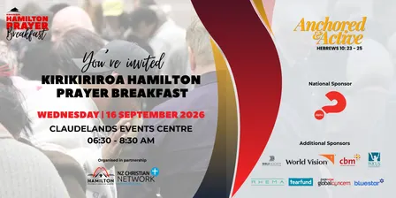 Kirikiriroa Hamilton Prayer Breakfast