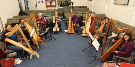 'Highly Strung' Harp Ensemble @ Humph Hall