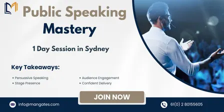 Public Speaking Mastery: 1 Day Session in Sydney