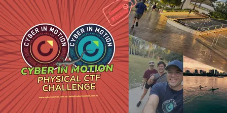 Cyber in Motion Physical Capture The Flag Challenge Gold Coast