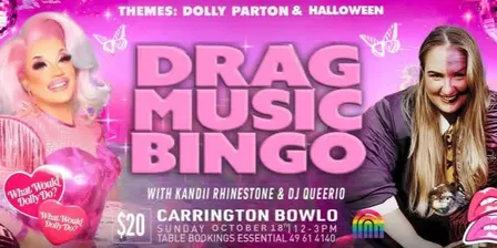 Festival October Drag Music Bingo (DOLLY PARTON & HALLOWEEN)