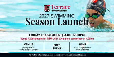 2027 Swimming Season Launch
