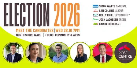 Meet the Candidates at Rose Centre - Election 2026