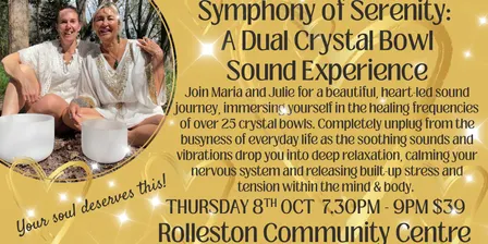 Symphony of Serenity: A Dual Crystal Bowl Sound Experience