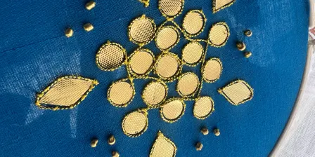 Gota Patti Indian Embroidery for Beginners with Manjari