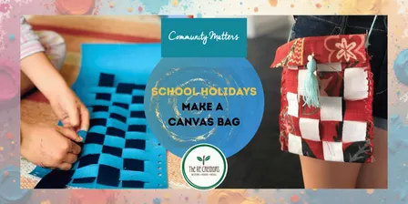 Make a canvas bag, Ranui library, Wed 7 Oct 2-4pm