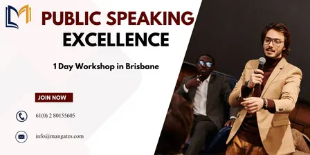 Public Speaking Excellence: 1 Day Workshop in Brisbane