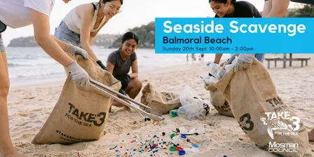Take 3 Seaside Scavenge @ Mosman Sustainability Fair 2026