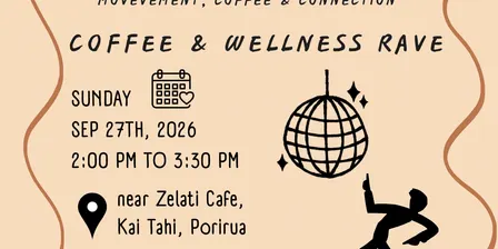 Coffee & Wellness Rave: Bollywood Edition Coffee, Connection & Bollywood Beats