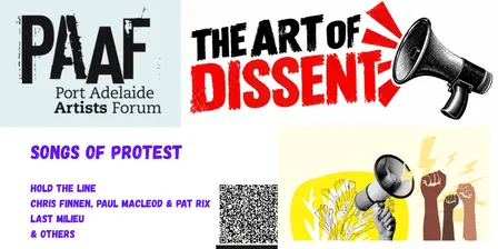 PAAF The Art of Dissent: Songs of Protest concert