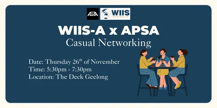 WIIS-Australia x APSA Casual Networking