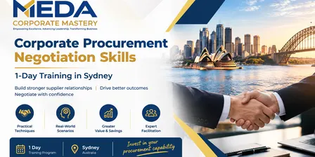 Corporate Procurement Negotiation Skills – 1-Day Training in Sydney