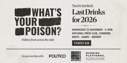 What's Your Poison? Live Show - Last Drinks for 2026