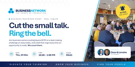 D32 Business Maximiser in Perth – Thu 03 Dec
