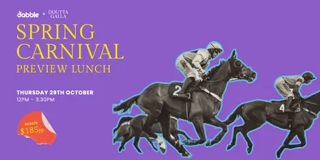 Doutta Galla Spring Carnival Preview Lunch