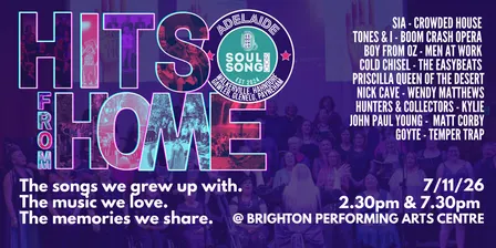 Soul Song Adelaide - Hits From Home - Evening Show