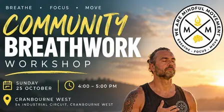Breathe • Reset • Reconnect A Community Breathwork Experience