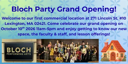 It’s a Bloch Party Grand Opening!
